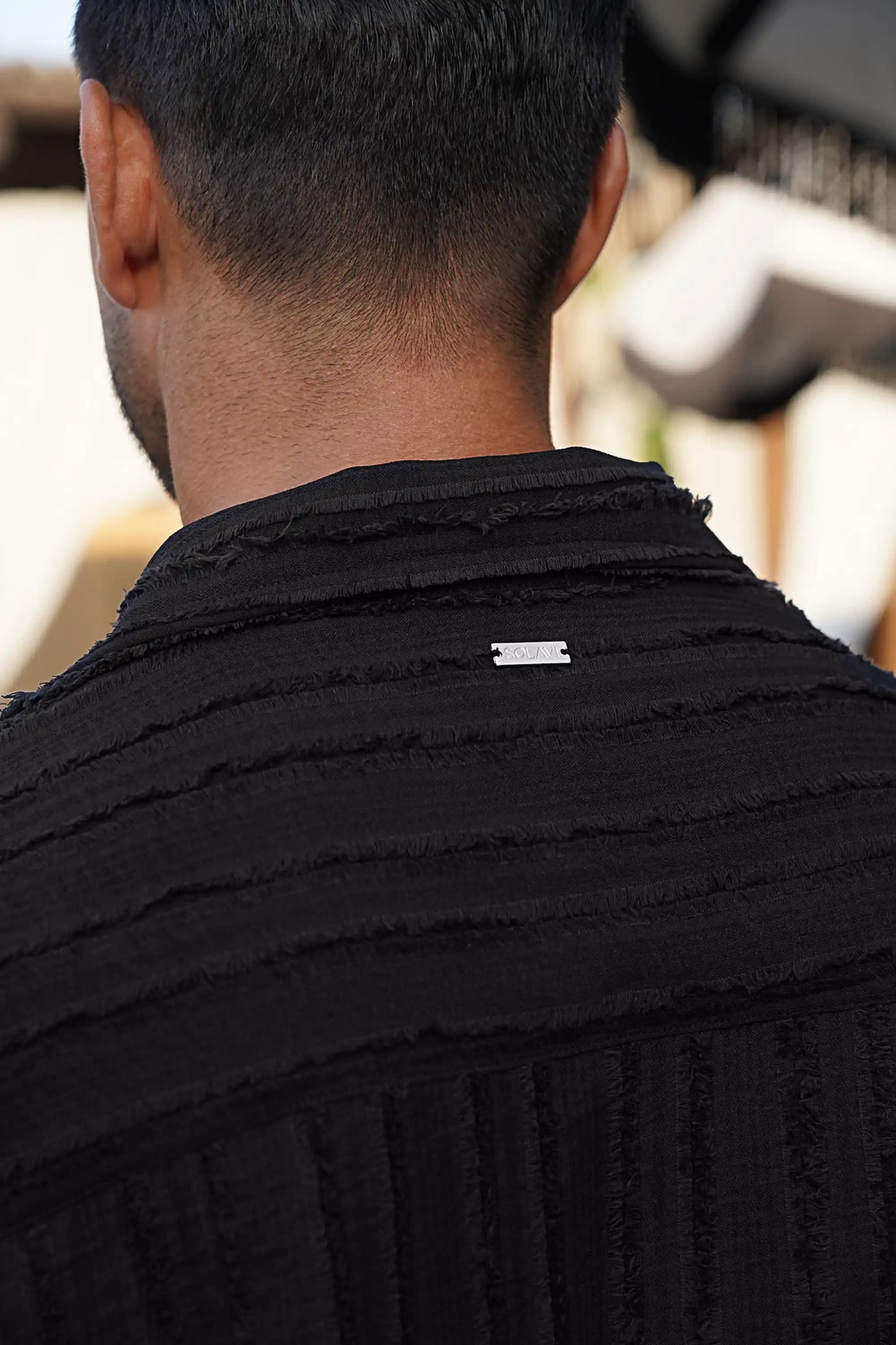 Black Sol Set — Shirt & Trousers
