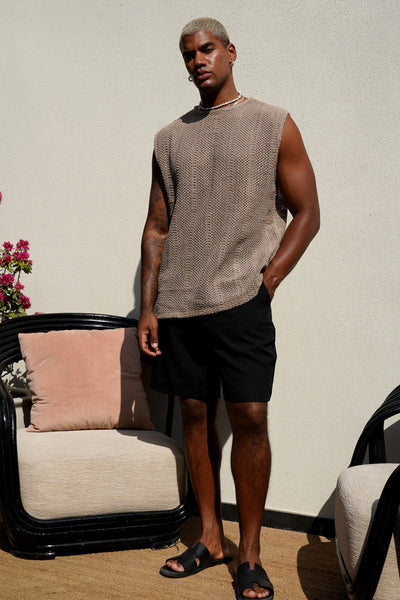 Brown Terra Tank Top