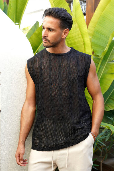 Black Terra Tank Top