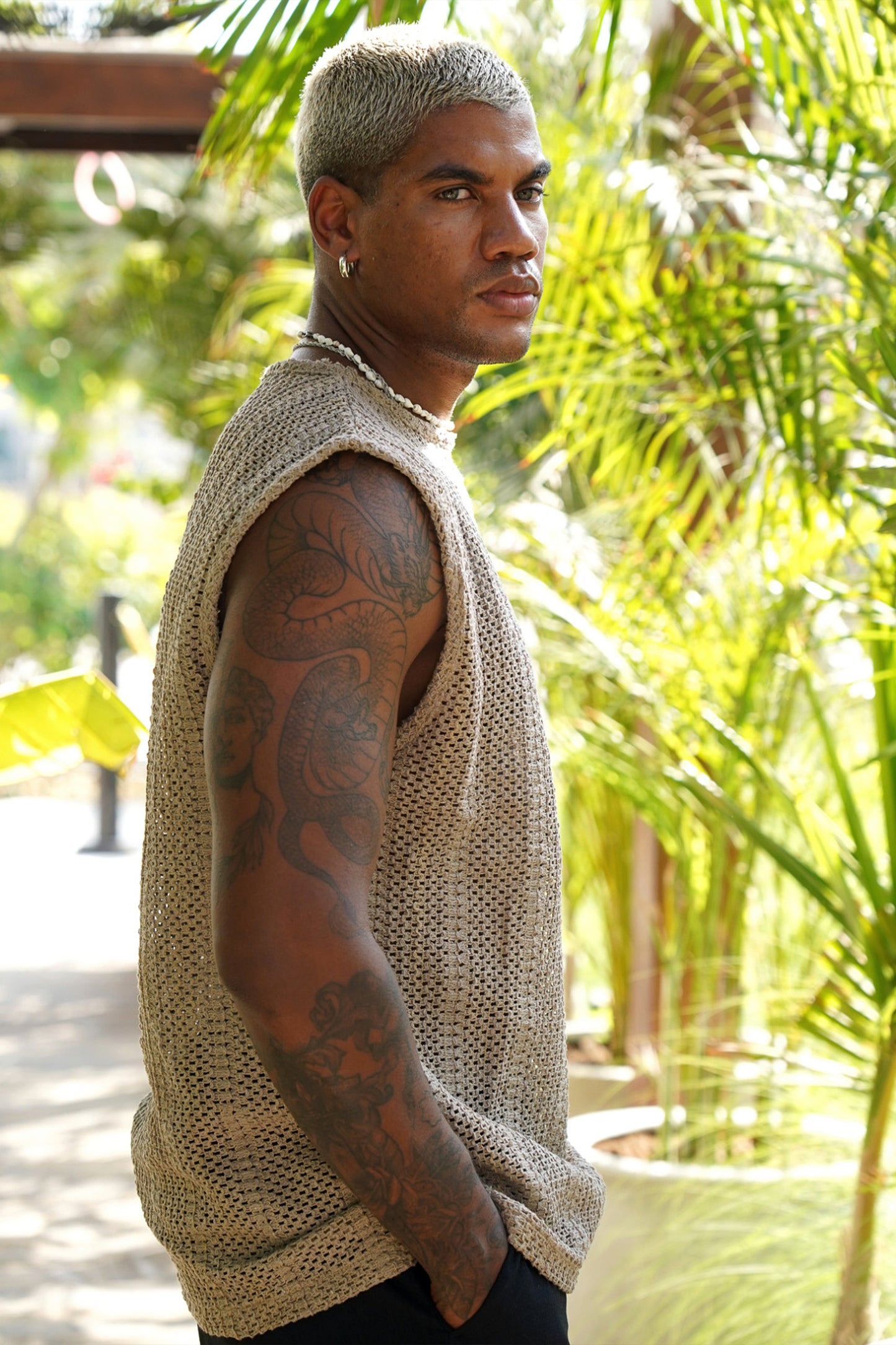 Brown Terra Tank Top