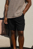 Black Lino Lenin Short