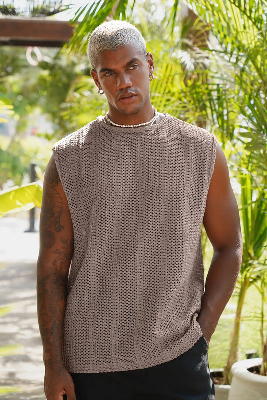 Brown Terra Tank Top