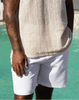 White Lino Lenin Short