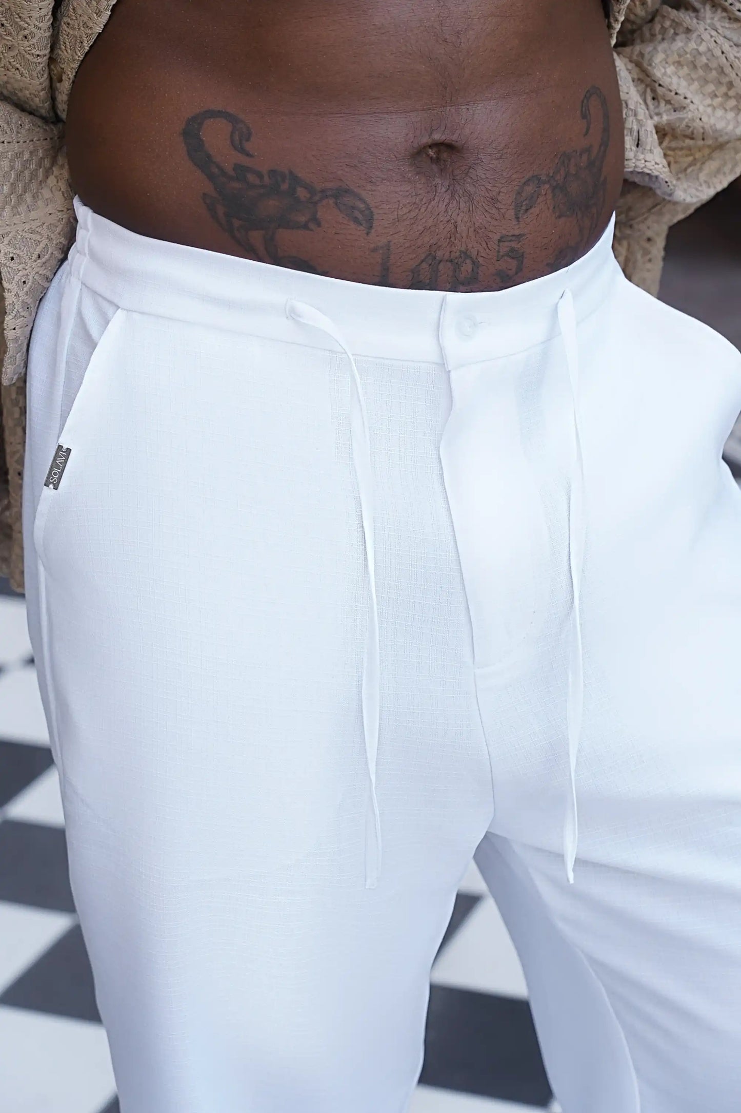 White Vento Lenin Trouser