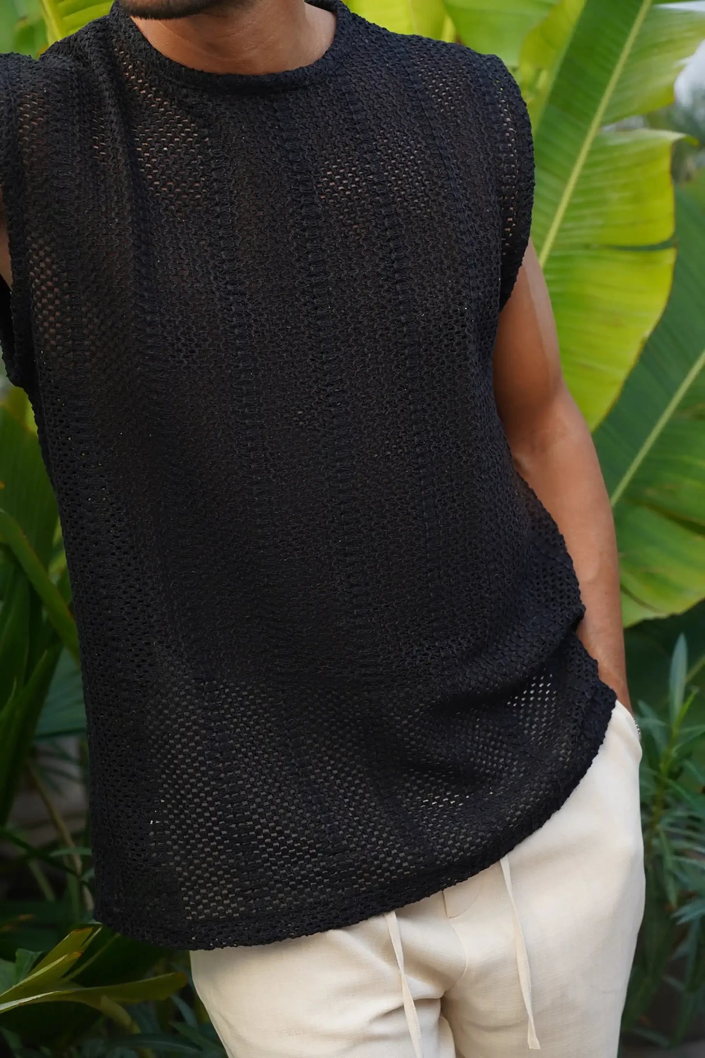 Black Terra Tank Top