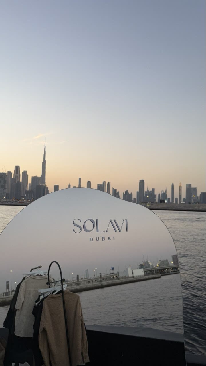 <p>SOLAVI × CHOLLA on <em>Dubai Creek</em></p>
